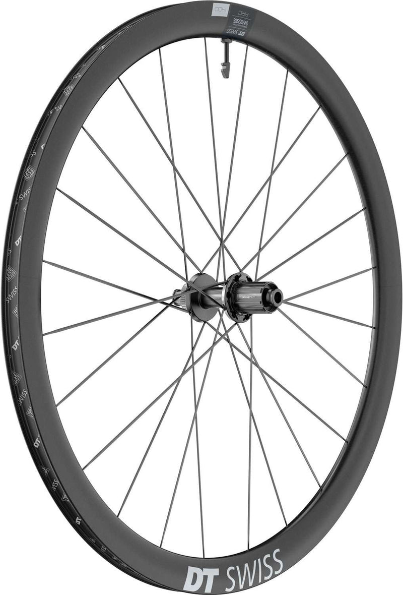 Load image into Gallery viewer, Dt swiss arc 1400 dicut® carbon 38 shimano hg cl rear wheel

