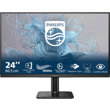 Philips 24e2n1100lb 23.8 monitor (zwart, hdmi, vga)