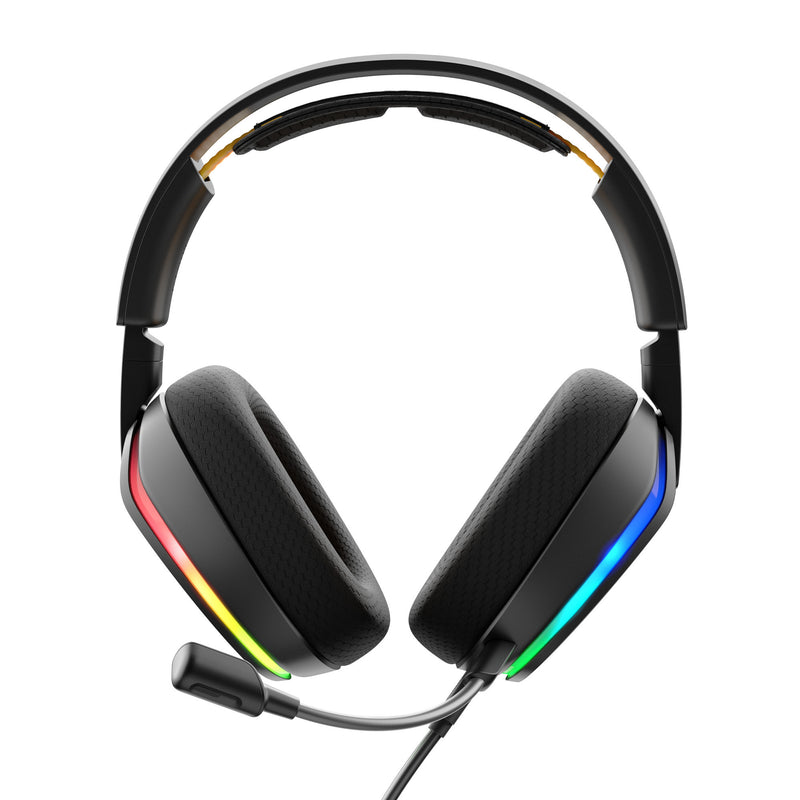 Load image into Gallery viewer, Glorious ghs eternal rgb - stereo rgb gamingheadset over-ear gaming headset (zwart, pc, ps5, ps4, switch, usb-c)
