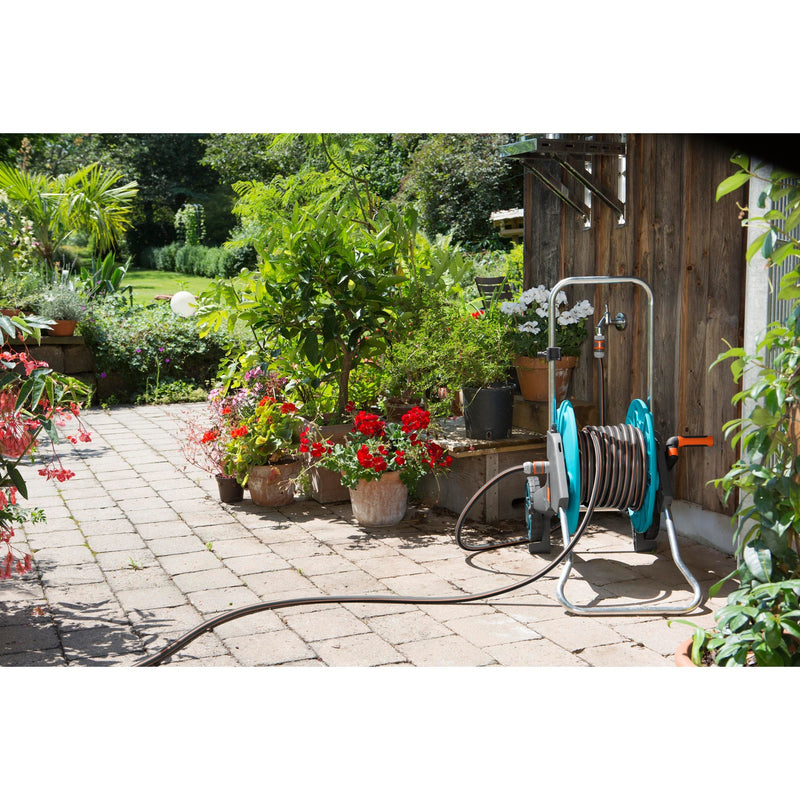 Load image into Gallery viewer, Gardena aansluitgarnituur slang (zwart oranje, 18040-20, 150 cm)
