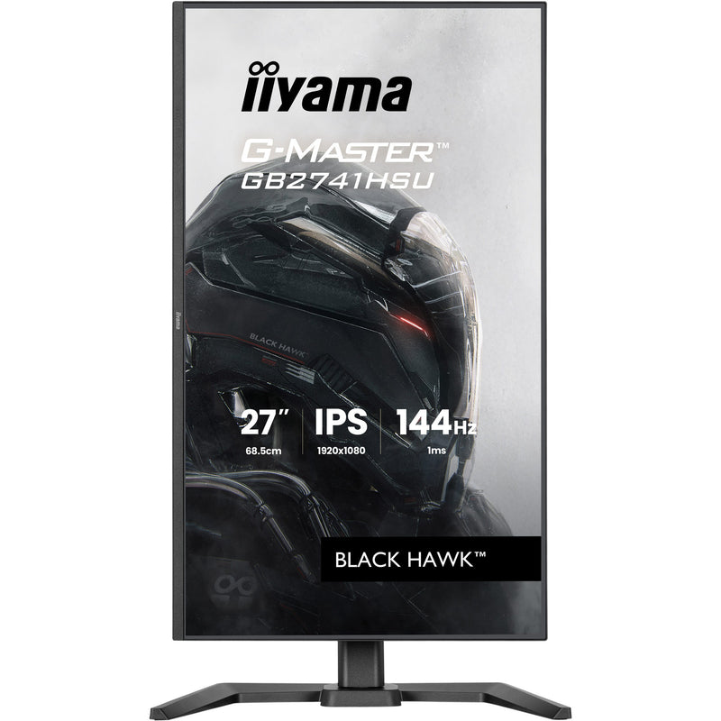 Load image into Gallery viewer, Iiyama g-master black hawk gb2741hsu-b1 27 gaming monitor (zwart, hdmi, displayport, 2x usb-a, usb-b, 144 hz)
