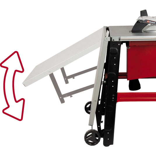 Einhell zaagtafel te-ts 315 u tafelcirkelzaag (rood zwart)