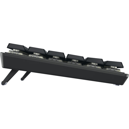 Cherry kw 550 mx lp, toetsenbord (zwart, us lay-out, mx low profile 2.0 ivory, 96%, white led, pbt keycaps)