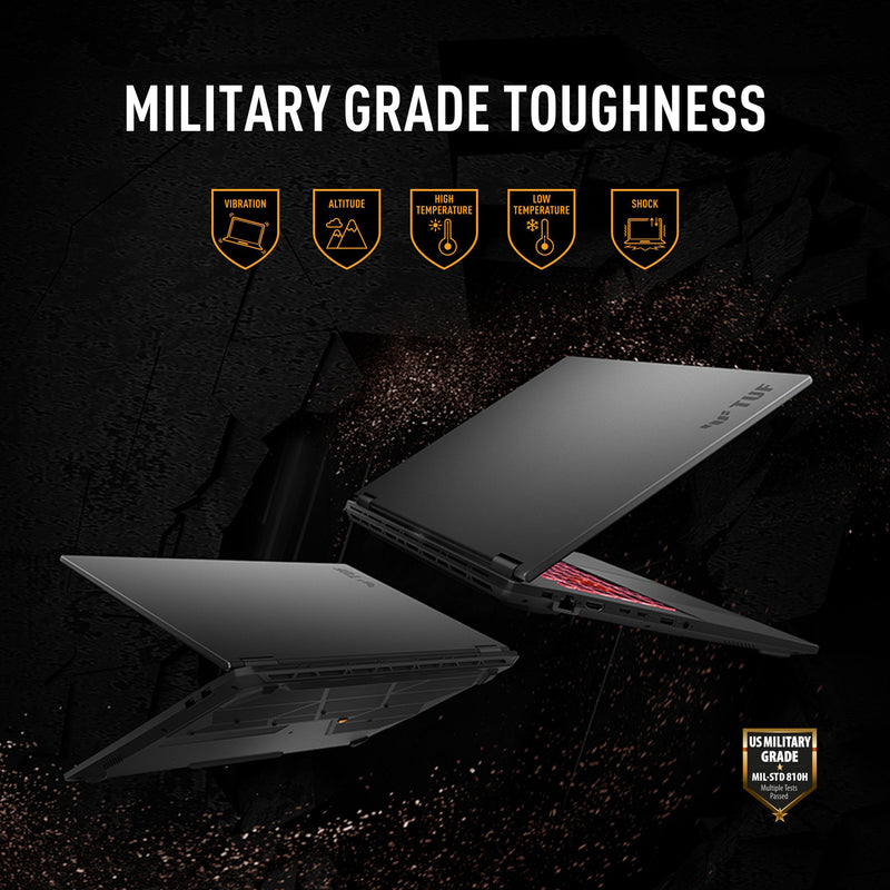 Load image into Gallery viewer, Asus tuf gaming a18 fa808um-s8112w 18 gaming laptop (zwart grijs | ryzen 7 260 | rtx 5060 | 16 gb | 1 tb ssd)
