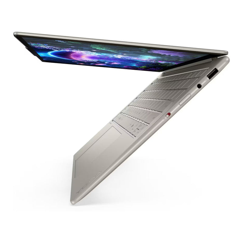 Load image into Gallery viewer, Lenovo yoga slim 7 14ill10 (83jx00f7mh) aura edition 14 copilot+ laptop (hoogglans wit | core ultra 5 226v | intel arc graphics 130v | 16 gb | 512 gb ssd)
