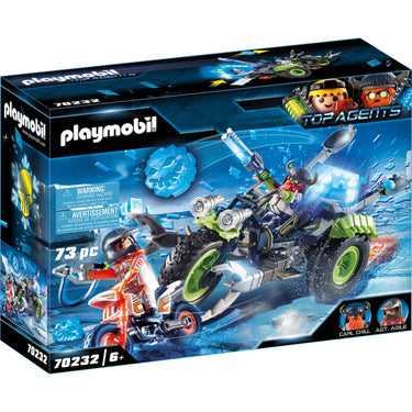 Playmobil top agents - arctic rebels sneeuwtrike constructiespeelgoed (70232)