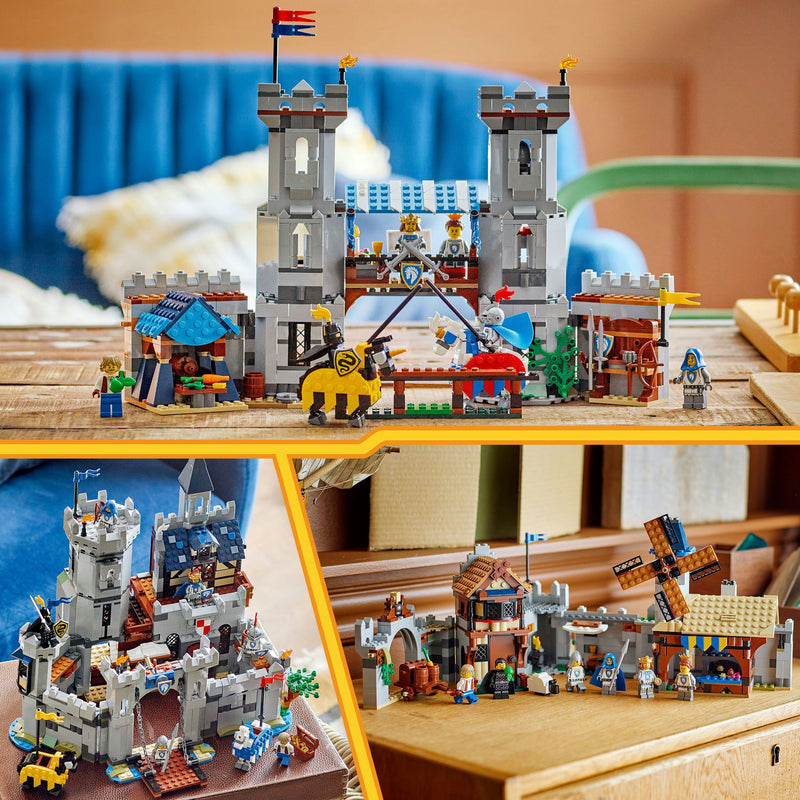 Load image into Gallery viewer, Lego ® creator 3in1 middeleeuws kasteel met ridders te paard - 31168
