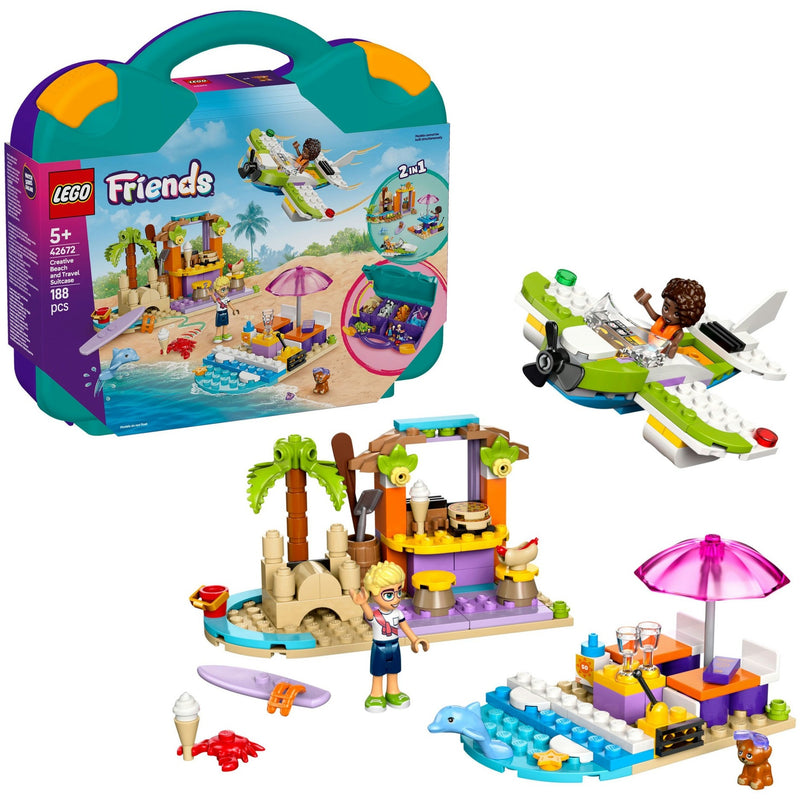 Load image into Gallery viewer, Lego friends - creatieve strandkoffer constructiespeelgoed (42672)
