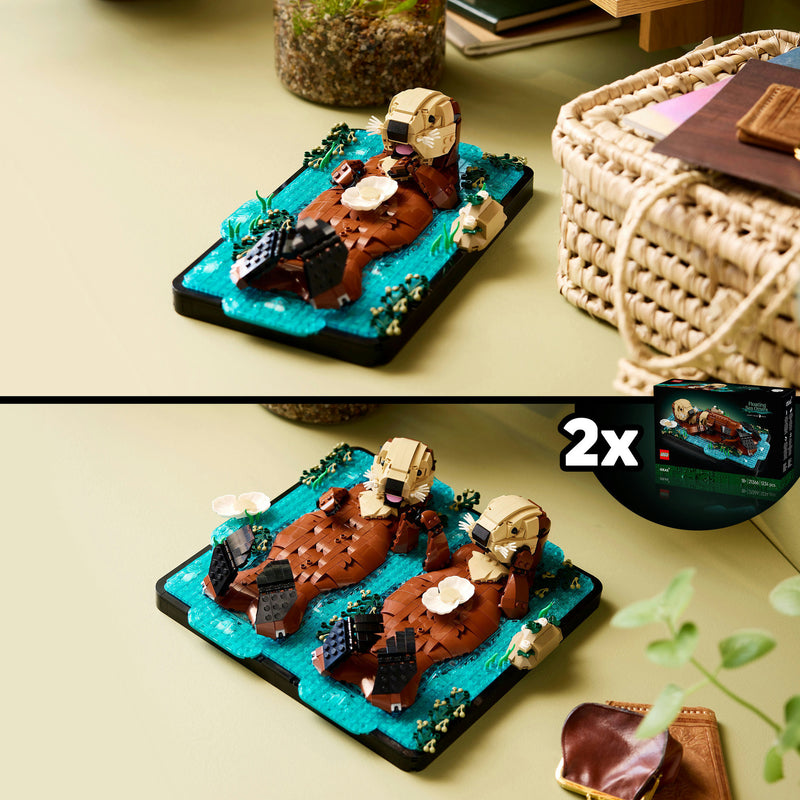 Afbeelding laden in galerijviewer, Lego ideas drijvende zeeotters - 21366
