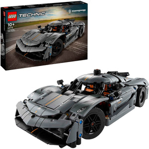 Lego technic 42173 koenigsegg jesko absolut grijze hypercar