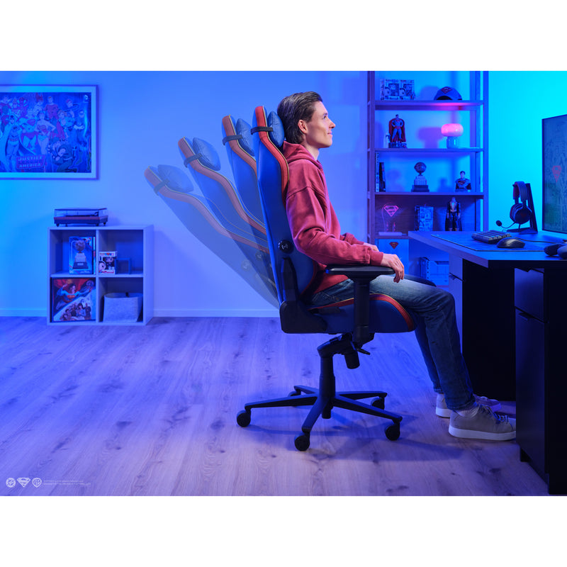 Load image into Gallery viewer, Trust gxt 721sm ruya pro premium comfortabele gamingstoel (blauw rood)
