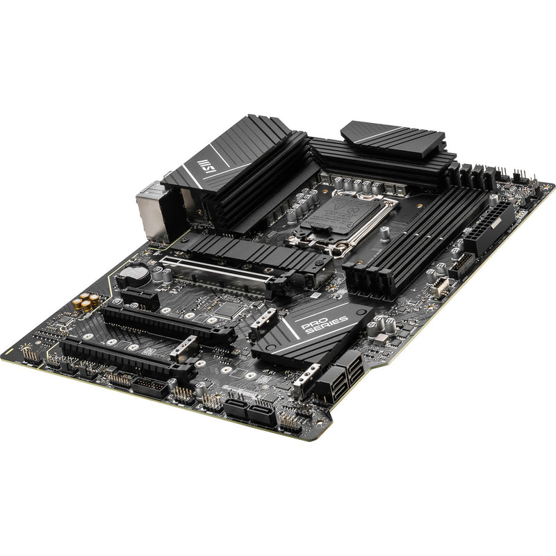 Load image into Gallery viewer, Msi pro z790-p wifi socket 1700 moederbord (zwart, raid, 2.5 gb-lan, wi-fi 6e, bt, sound, atx)
