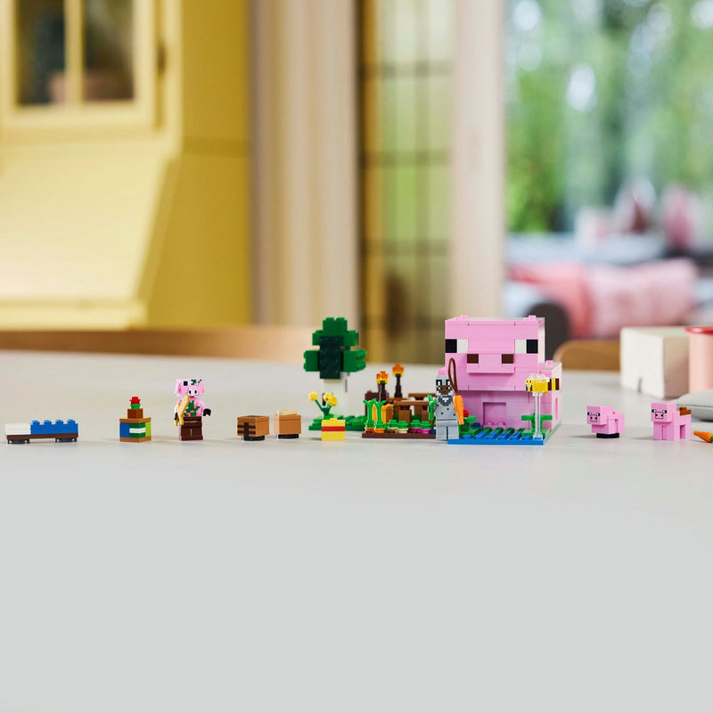 Load image into Gallery viewer, Lego minecraft 21268 het huis van het biggetje
