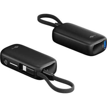 Goobay powerbank 5.000 mah - 20w (zwart, usb-c pd)