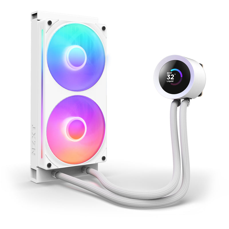 Load image into Gallery viewer, Nzxt kraken plus 240 rgb waterkoeling (wit)

