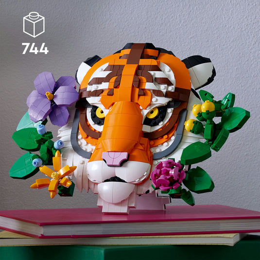 Lego art - de faunacollectie – tijger constructiespeelgoed (31217)