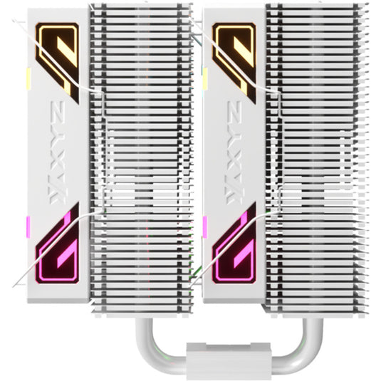 Xyz pc gear thermax 6 duo rgb cpu-koeler (wit, argb, pwm)