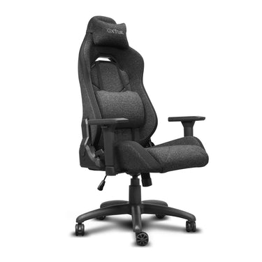 Trust gxt 723 ruya comfortabele stoffen gaming stoel (grijs)