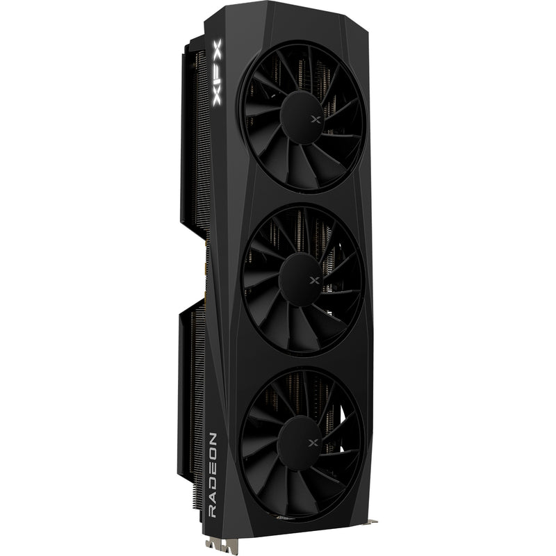 Load image into Gallery viewer, Xfx radeon rx 9070 xt quicksilver grafische kaart (zwart, rdna4, gddr6, 3x displayport, 1x hdmi 2.1)
