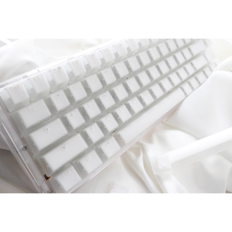 Load image into Gallery viewer, Ducky one 3 sf aura white, toetsenbord (wit, us lay-out, cherry mx brown, 65%, abs double shot, hot swap)
