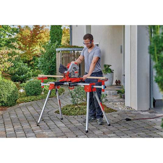 Einhell mss 1610 onderstel (aluminium rood)