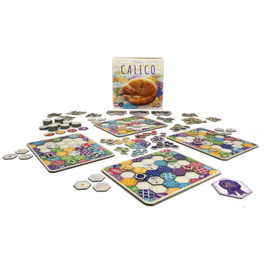 White goblin games calico bordspel (nederlands, 1 - 4 spelers, 45 minuten, vanaf 10 jaar)