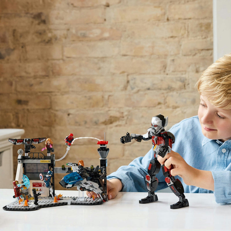 Load image into Gallery viewer, Lego super heroes 76314 captain america civil war actiescene

