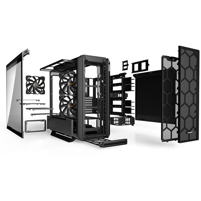 Load image into Gallery viewer, Be quiet! silent base 802 window midi tower behuizing (zwart | 2x usb-a | 1x usb-c | window)
