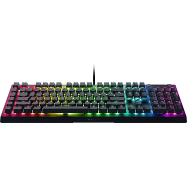 Razer blackwidow v4 x, gaming toetsenbord (zwart, us lay-out, green, rgb leds, doubleshot abs)
