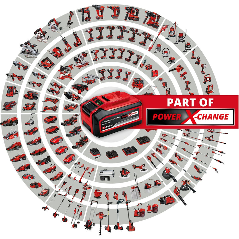 Load image into Gallery viewer, Einhell accu kooimesmaaier ge-hm 18 38 li-solo kooimaaier (rood zwart, accu en oplader niet inbegrepen)
