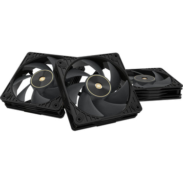 Asus proart pf120 fan - triple pack case fans (zwart, 3 stuks, 120 x 120 x 28 mm, 3 stuks)