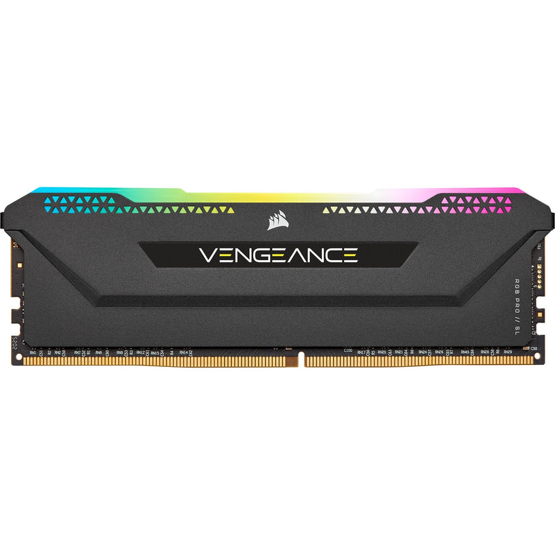 Load image into Gallery viewer, Corsair 32 gb ddr4-3200 (2x 16 gb) kit werkgeheugen (zwart, cmh32gx4m2z3200c16, vengeance rgb pro sl, xmp 2.0, amd ryzen optimized)
