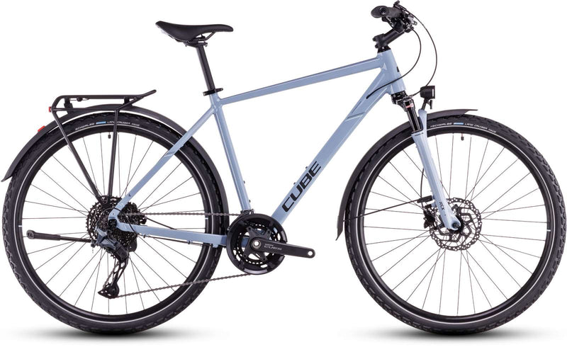 Load image into Gallery viewer, Cube nature exc allroad pigeonblue´n´black
