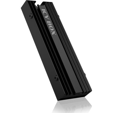 Icy box ib-m2hs-ps5 heatsink (zwart, m.2 ssd koellichaam voor playstation 5)