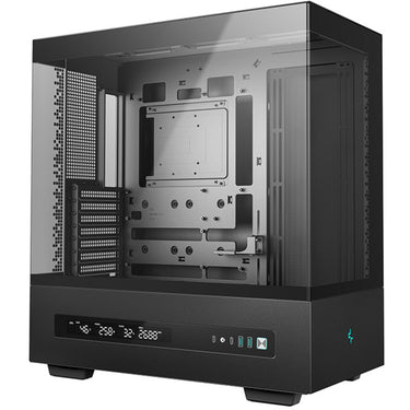Deepcool ch690 digital midi tower behuizing (zwart | 2x usb-a | 1x usb-c | tempered glass)