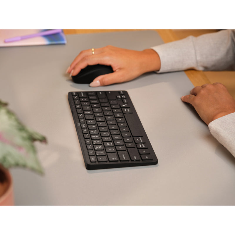 Load image into Gallery viewer, Trust nado ii bluetooth-toetsenbord (zwart, us lay-out (qwerty), scissor switches, 80% (tkl) , bluetooth)
