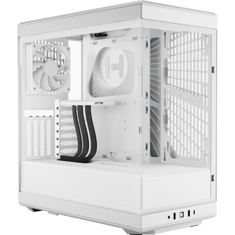Load image into Gallery viewer, Hyte y40 midi tower behuizing (wit | 2x usb-a | 1x usb-c | tempered glass)

