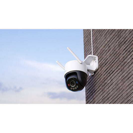Imou cruiser sc 4k - beveiligingscamera voor buiten – 4k ultra hd (8mp) – 360° pan tilt – slimme persoonsdetectie tracking – kleur nachtzicht – sirene waarschuwingslicht – wi-fi 6 poe