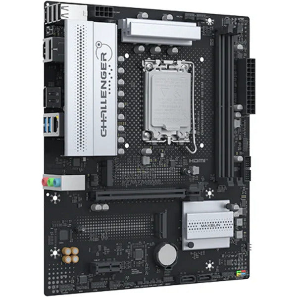 Afbeelding laden in galerijviewer, Maxsun ms-challenger h810m 2.5g socket 1851 moederbord (zwart, 2.5 gb-lan, sound, µatx)
