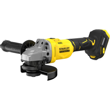 Stanley fatmax v20 18v haakse slijper 125mm (zwart geel, accu en oplader niet inbegrepen)