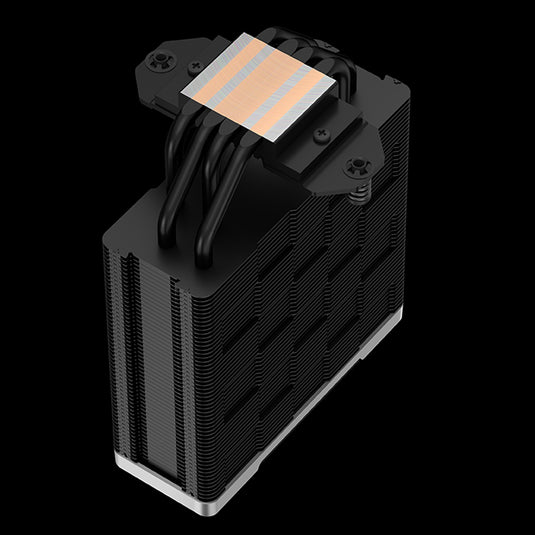 Deepcool ak400 zero dark plus cpu-koeler (zwart)