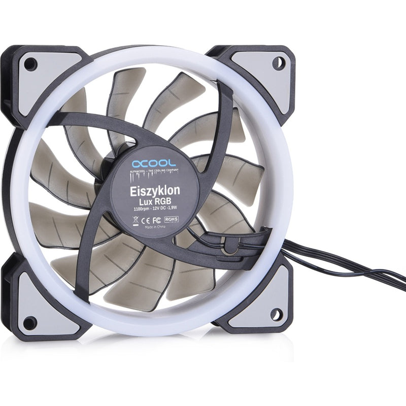 Load image into Gallery viewer, Alphacool eiszyklon aurora lux digital rgb case fans (3 stuks, 120 x 120 x 25 mm, 3-pins fan-connector)
