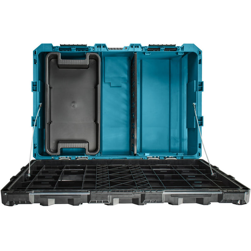 Load image into Gallery viewer, Makita maktrak gereedschapskist large (blauw zwart)
