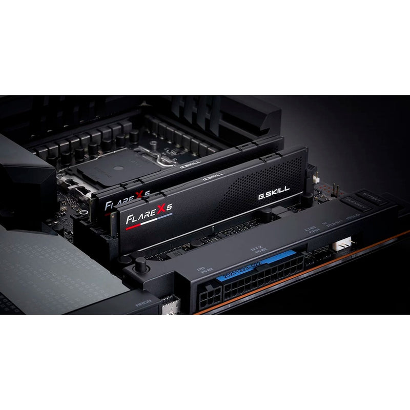Load image into Gallery viewer, G.skill 32 gb ddr5-6000 (2x 16 gb) kit werkgeheugen (zwart, f5-6000j3038f16gx2-fx5, flare x5, expo)
