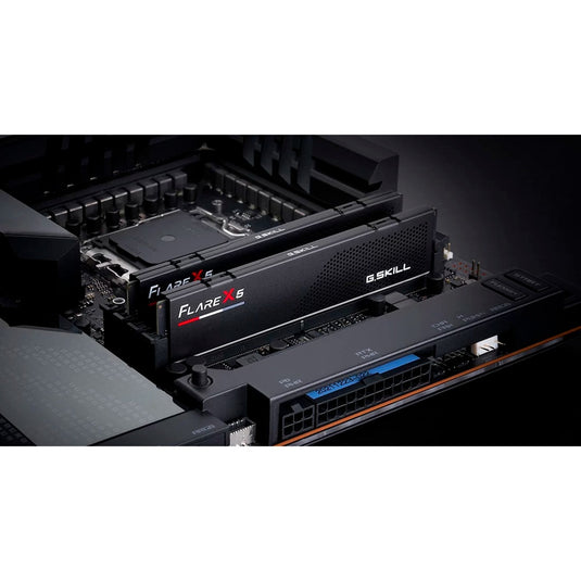 G.skill 32 gb ddr5-6000 (2x 16 gb) kit werkgeheugen (zwart, f5-6000j3038f16gx2-fx5, flare x5, expo)