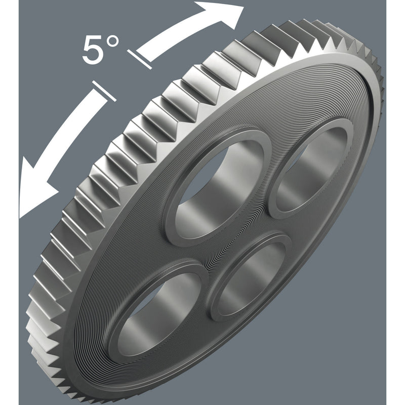Load image into Gallery viewer, Wera 8000 b black edition zyklop speed ratel met 3 8 aandrijving (zwart groen)
