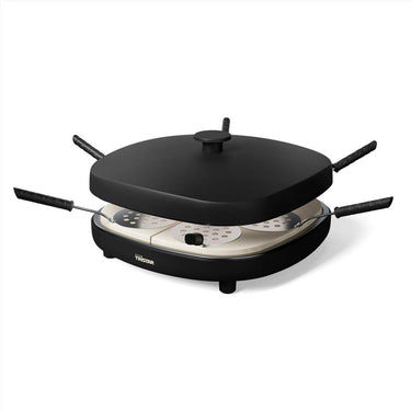 Tristar pizza family 6 pizzaoven (zwart, 1200 watt, voor 6 personen)