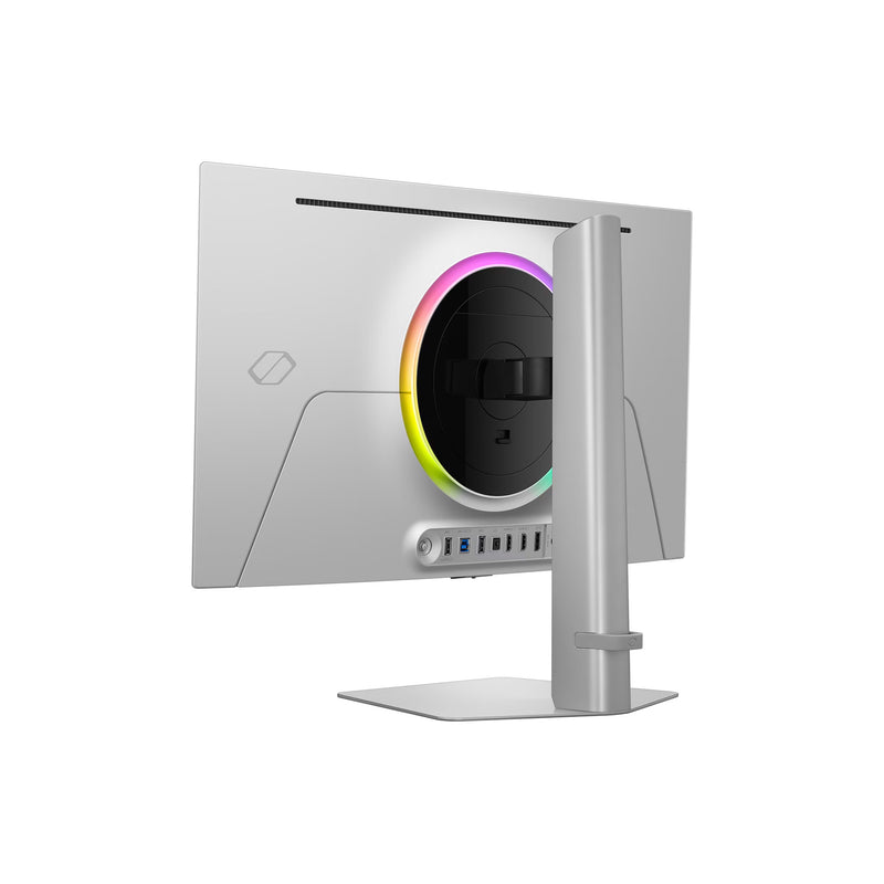 Load image into Gallery viewer, Samsung odyssey oled g6 g60sf 27 gaming monitor (zilver, 2x hdmi, displayport, 2x usb-a, usb-b, 500 hz)
