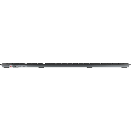 Cherry dw 9500 slim, desktopset (zwart zilver, eu lay-out (qwerty), scissor switches, 3.000 dpi, 2.4 ghz bluetooth 4.2)