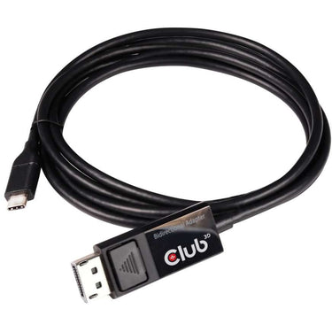 Club 3d usb-c > displayport 1.4 adapter (zwart, 1,8 meter)